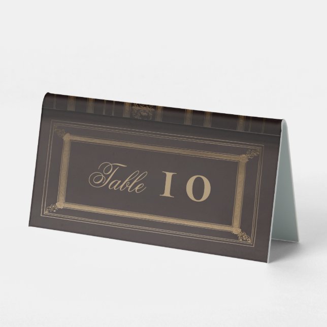 Plaque De Table Story book, fairytale wedding (Recto)