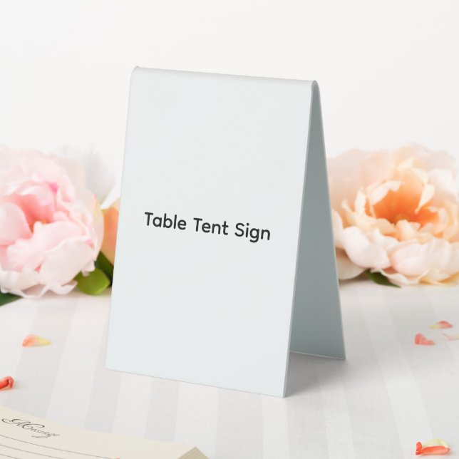 Plaque De Table Supprimer ce texte et ajouter votre propre concept (In SItu (Mariage))
