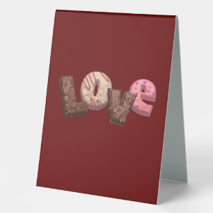 Plaque De Table Sweet Lover