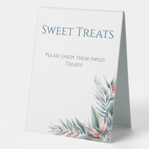Plaque De Table Sweet Traitements Mariage Sign-Tropical Dream