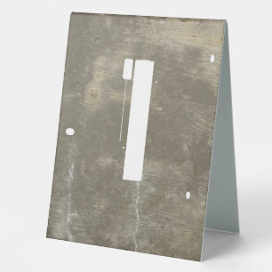 Plaque De Table Tableaux de graffitis sur les numéros de tables en