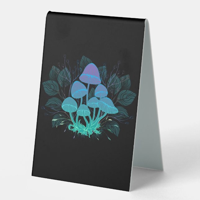 Plaque De Table Tabourets dans Bushes (Recto)