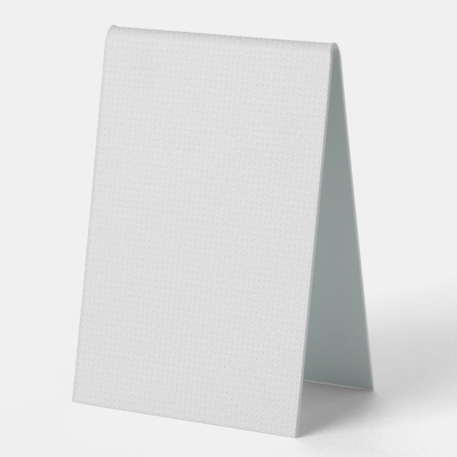 Plaque De Table Tente de table élégante avec petits points pour ma (Recto)