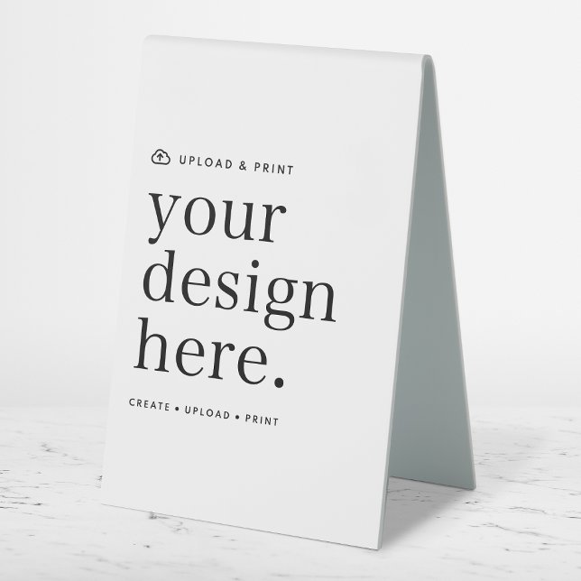 Plaque De Table Tente de table Signer votre conception Télécharger (Créateur téléchargé)