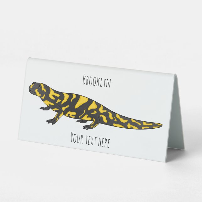 Plaque De Table Tigre salamandre (Recto)