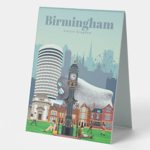 Plaque De Table Travel Art Travel À Birmingham