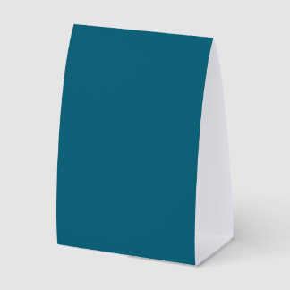 Plaque De Table Trendy Deep Cyan - Paper Table Tent