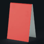 Plaque De Table un fond rouge avec une bordure blanche<br><div class="desc">Imaginez que vous entrez dans un événement où chaque détail parle de sophistication,  de chaleur et de conception réfléchie. Lorsque les invités prennent leur siège,  leurs yeux sont attirés par un présentoir de table magnifiquement conçu - pas seulement un marqueur,  mais un conteur.</div>