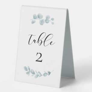 Plaque De Table Verdure minimaliste aquarelle