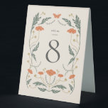 Plaque De Table Vintage Art Nouveau Mariage Numéro de table Carte<br><div class="desc">Cette carte de tente Mariage de la Collection Art Nouveau présente un magnifique design floral vintage qui respire l'élégance moderne. Personnalisez-le avec vos détails facilement et rapidement. Appuyez simplement sur le bouton "customiser" pour réorganiser et formater le style et le placement du texte.</div>