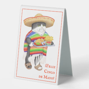 Plaque De Table WENDELITO Cinco de Mayo Présentoir de table 4"x6"