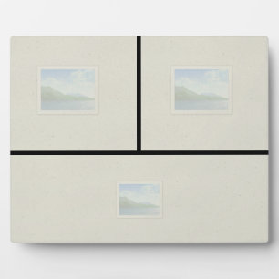 Plaque de tableau 8x10 - 3 images Pano inférieur