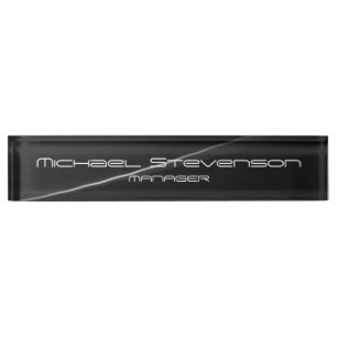 Plaque de travail moderne Grey Elegant