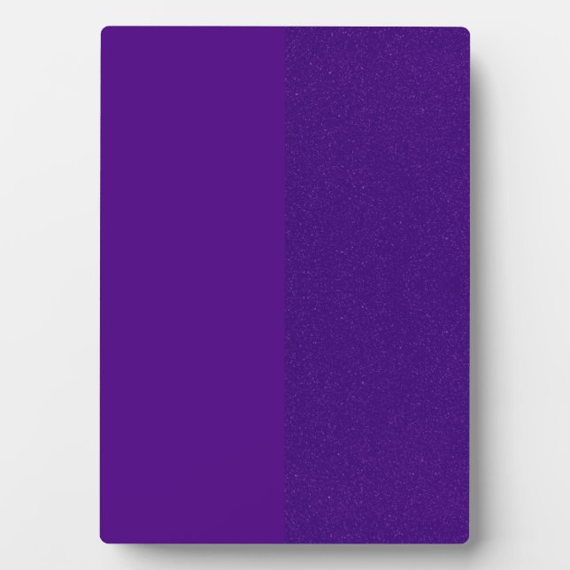 Plaque d'Easel violet de Matte et Parties scintill (Devant)