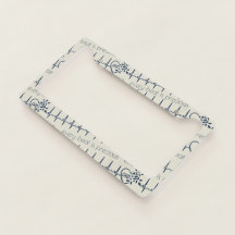 Plaque d'homologation CHD du coeur floral