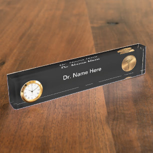 Plaque d'identification bureau Médicale classique