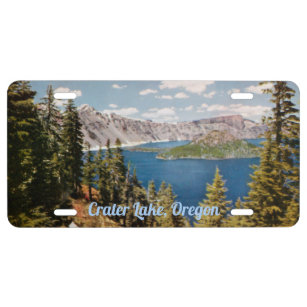Plaque D'immatriculation Plaque de permis de Crater Lake Oregon