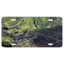 Plaque de permis ferroviaire abandonnée