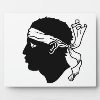 Plaque Drapeau Corse
