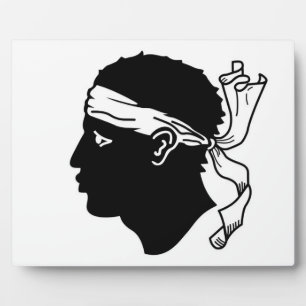 Plaque Drapeau Corse