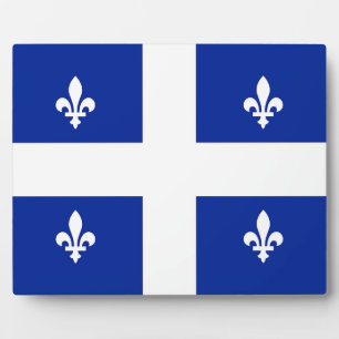 Plaque drapeau du Québec