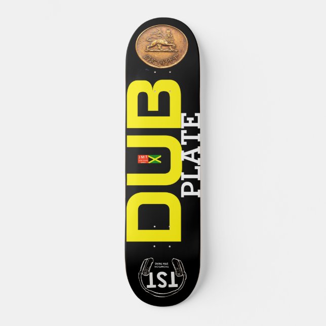 PLAQUE DUB Skateboard (Recto)