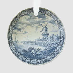 Plaque hollandaise Blue Delft