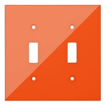 Lumière Moderne Orange à Blocs de Couleur