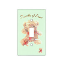 Nursery Ours en Peluche Vert Menthe Vintage
