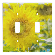 Plaque de commutation de tournesol