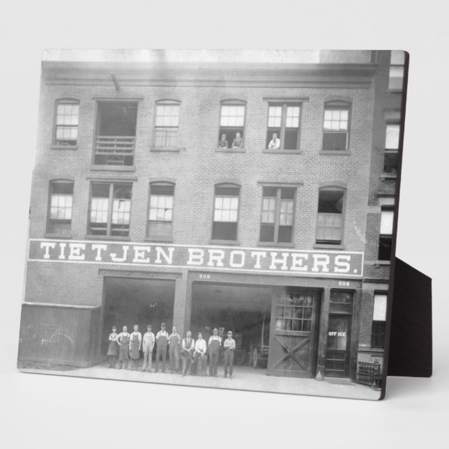 Plaque laitière Tietjen Brothers (Côté)