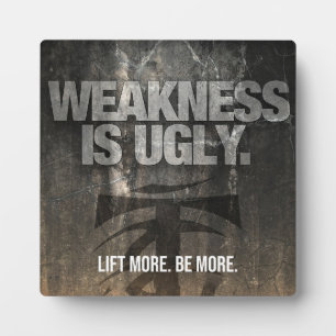 Plaque Motivationnelle Gym