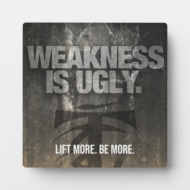 Plaque Motivationnelle Gym (Devant)