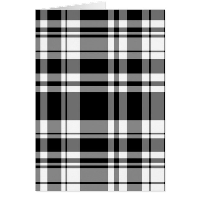 Plaqué noir et blanc classique (Devant)