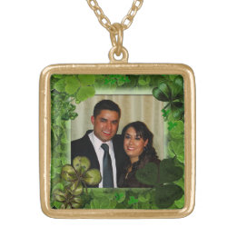 Plaqué Or Collier de la Saint-Patrick