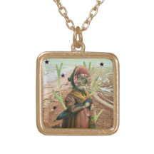 Kitty au bord du collier marin