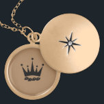 Plaqué or métal rond serrure couronne King collier<br><div class="desc">Plaqué or métal rond serrure couronne King collier, le type de style est rond serrure et le type de métal est plaqué or. Un collier est un bijou porté autour du cou, souvent près de la peau. Les colliers sont l'une des formes les plus courantes et les plus polyvalentes d'ornement...</div>