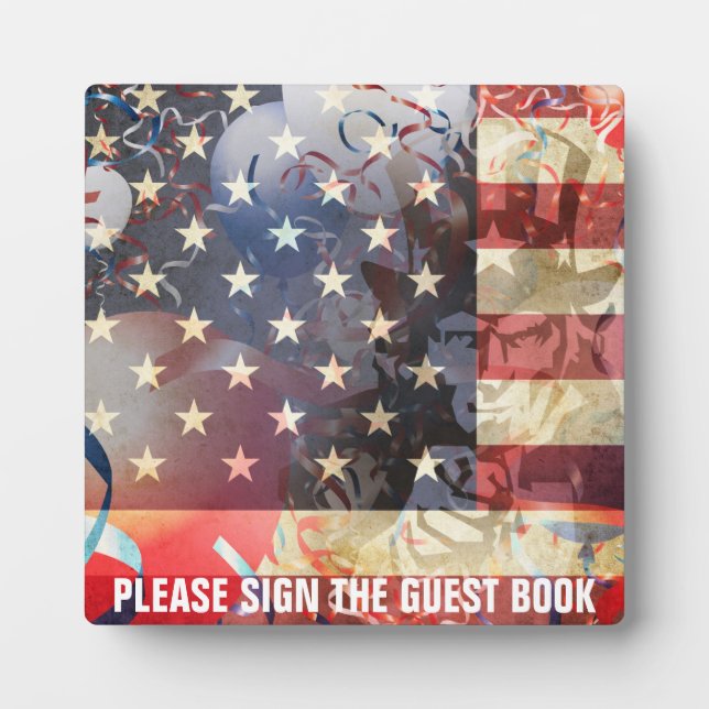 Plaque patriotique (Devant)