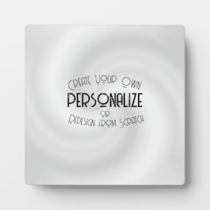 PLAQUE PHOTO