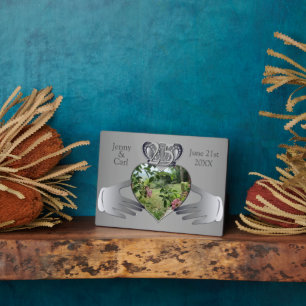 Plaque Photo 10e, 11e, 20e, 25, Anniversaire de photo Claddaugh