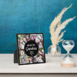 Plaque Photo 12 Photo Collage photo amusant - We Love You Grand<br><div class="desc">Utilisez 12 photos carrés et faites un collage photo unique et tendance avec un endroit pour saluer grand-mère ou grand-père. Si vous avez besoin de déplacer quelque chose,  cliquez sur le bouton personnaliser pour apporter des modifications.</div>