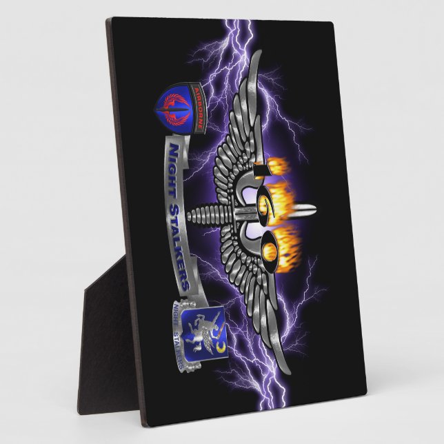 Plaque Photo 160e ESCADRON DE NUIT des opérations spéciales (Côté)