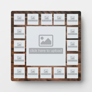 Plaque Photo 17 Bois photo personnalisé
