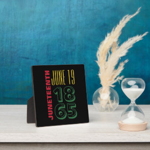 Plaque Photo 19 juin 1865 Typographie Histoire noire