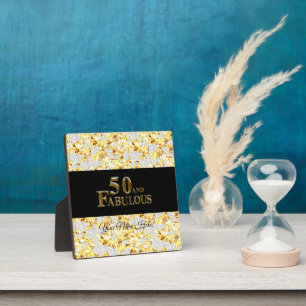 Plaque Photo 50e anniversaire