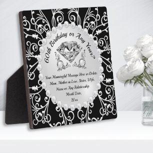 Plaque Photo 60e anniversaire Idées cadeaux bon marché, Son n'i