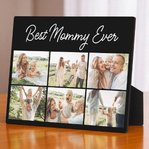 Plaque Photo 6 Meilleure Maman Collage Photo Personnalisé Moder