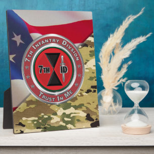 Plaque Photo 7e division d'infanterie
