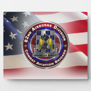 Plaque Photo 82nd Airborne Division Aviation Brigade