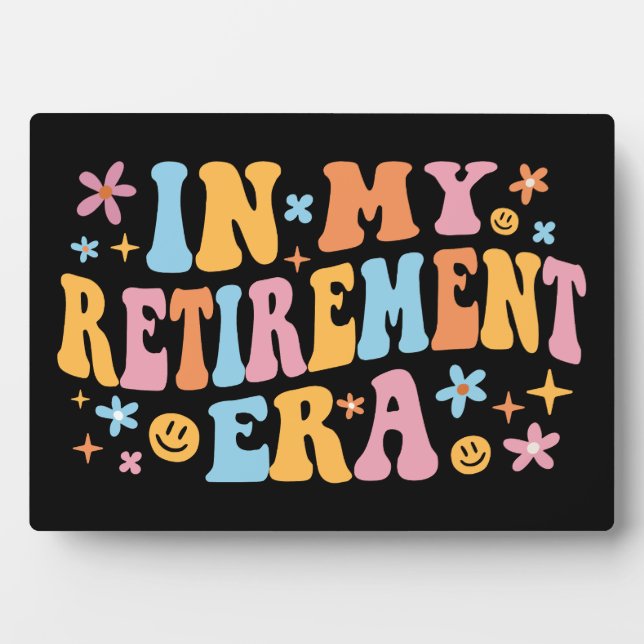 Plaque Photo A L'Ère De La Retraite I (Devant)